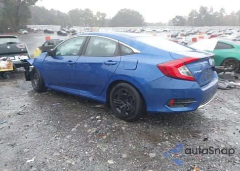 2020 Honda Civic Lx z USA, uszkodzony, nr VIN 2HGFC2F65LH593610